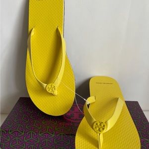 NIB!!!!Tory Burch Mini Minnie Flip-Flop firefly